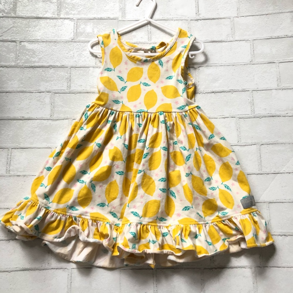 Eleanor Rose Lemon Dress